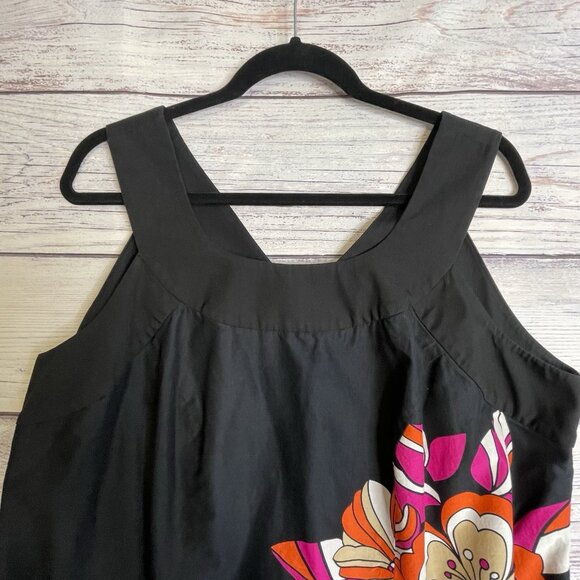 Lane Bryant Sun Dress Size 16‎ Tropical Floral ResortWear Vacation BOHO - Picture 3 of 10